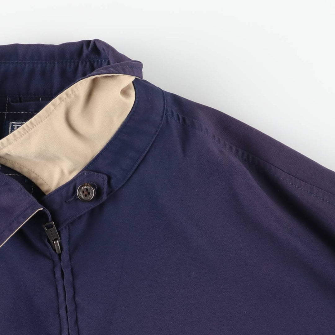 Ralph Lauren POLO by Ralph Lauren Swing Top Sports Jacket Men's XL polyester navy blue type Vintage Second Hand