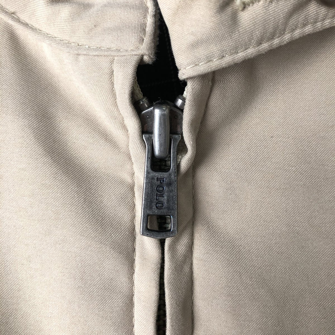 Ralph Lauren POLO by Ralph Lauren Swing Top Sports Jacket Men's L size polyester Beige type Vintage Second Hand