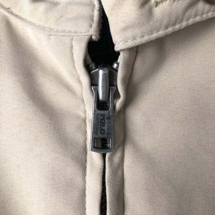 Ralph Lauren POLO by Ralph Lauren Swing Top Sports Jacket Men's L size polyester Beige type Vintage Second Hand