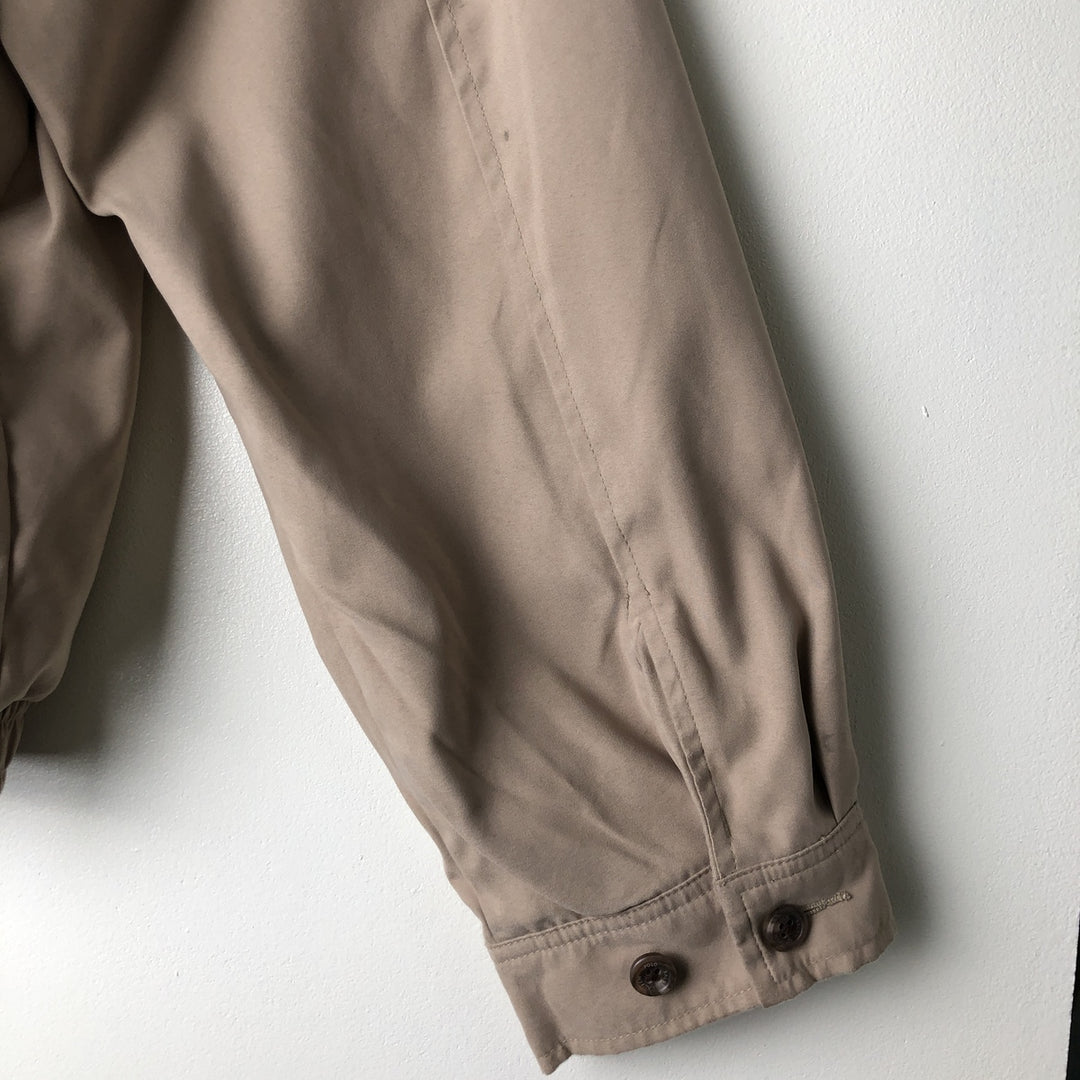 Ralph Lauren POLO by Ralph Lauren Swing Top Sports Jacket Men's L size polyester Beige type Vintage Second Hand