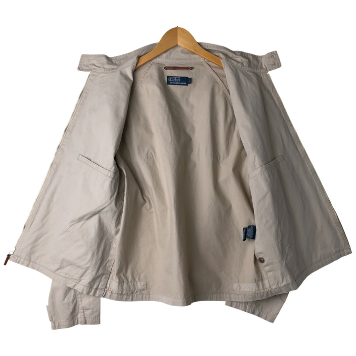 Ralph Lauren POLO by Ralph Lauren Harrington Jacket Swing Top Men's L size cotton unbleached Vintage Second Hand