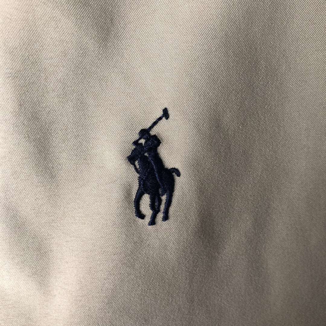Ralph Lauren POLO by Ralph Lauren Swing Top Sports Jacket Men's XL polyester Beige type Vintage Second Hand