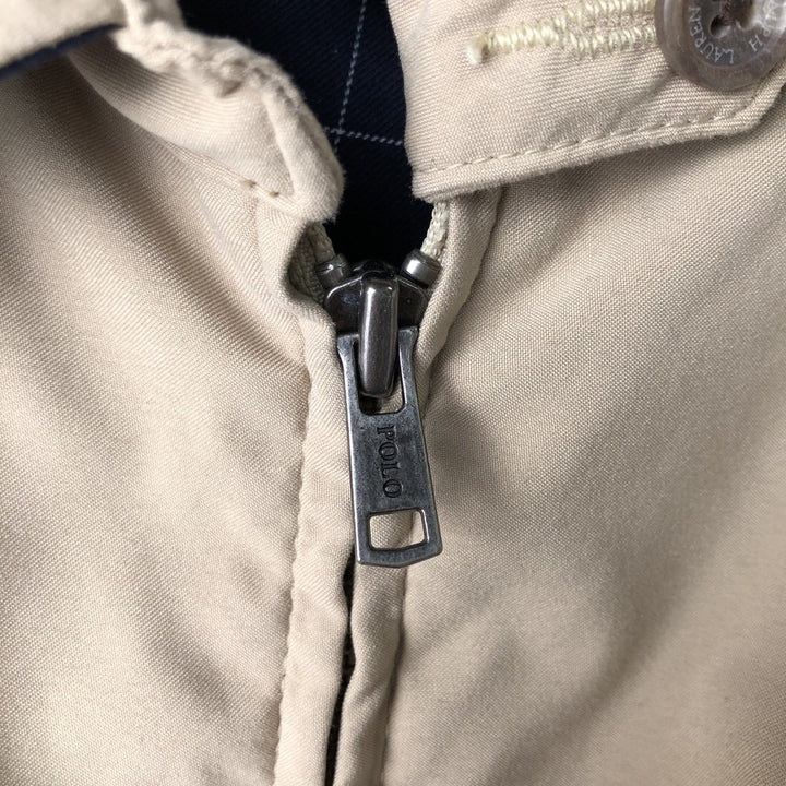 Ralph Lauren POLO by Ralph Lauren Swing Top Sports Jacket Men's XL polyester Beige type Vintage Second Hand