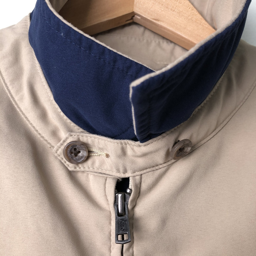 Ralph Lauren POLO by Ralph Lauren Swing Top Sports Jacket Men's XL polyester Beige type Vintage Second Hand
