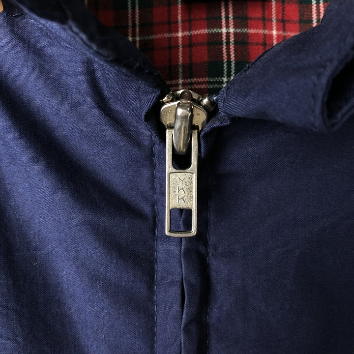 Ralph Lauren POLO GOLF Swing Top Sports Jacket Men's XL cotton navy blue type Vintage Second Hand