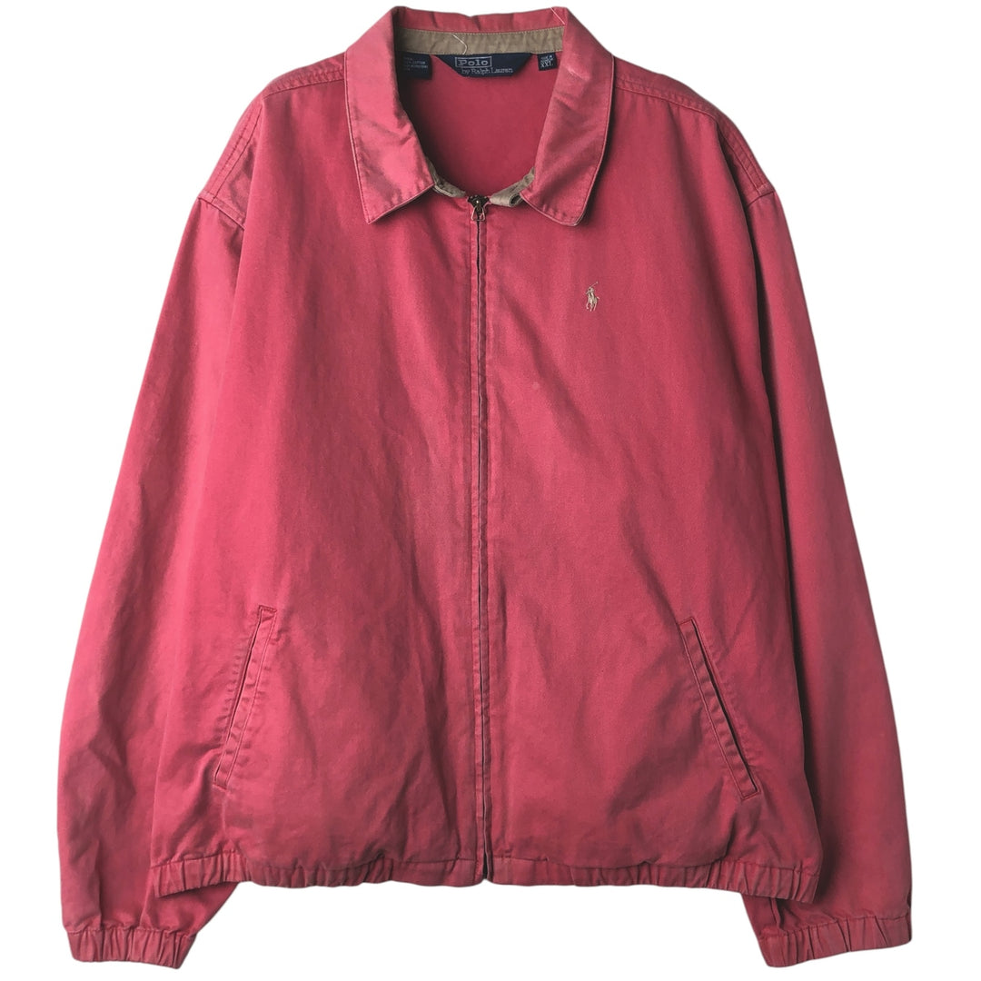 Ralph Lauren POLO by Ralph Lauren Swing Top Sports Jacket Men's XXL cotton red type Vintage Second Hand
