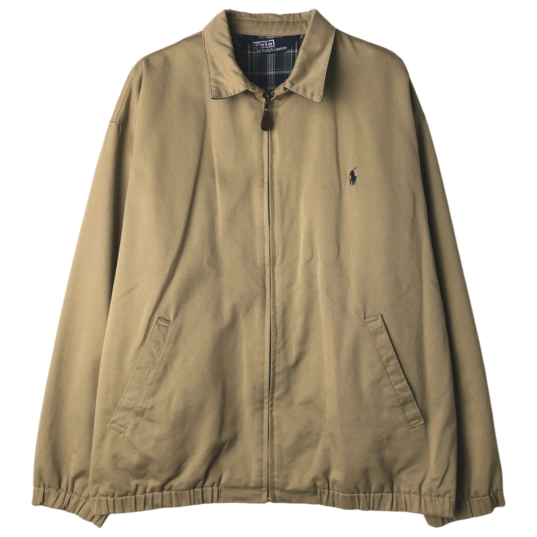Ralph Lauren POLO by Ralph Lauren Swing Top Sports Jacket, Size S (Men's Size S) cotton Beige type Vintage Second Hand
