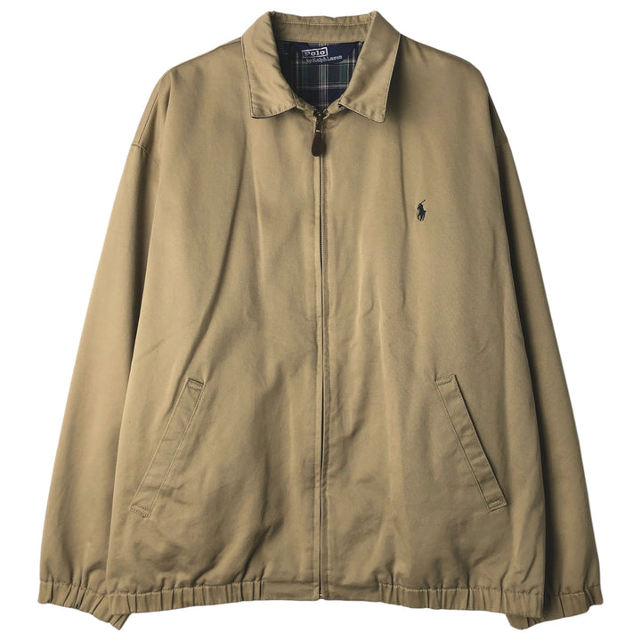 Ralph Lauren POLO by Ralph Lauren Swing Top Sports Jacket, Size S (Men's Size S) cotton Beige type Vintage Second Hand
