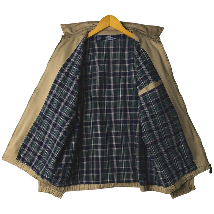 Ralph Lauren POLO by Ralph Lauren Swing Top Sports Jacket, Size S (Men's Size S) cotton Beige type Vintage Second Hand