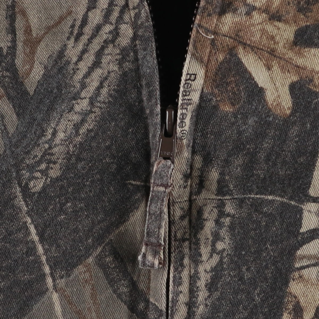 90s-00'S Cabelas Realtree Camo Goose Down Jacket, Men's Size L, Vintage cotton Khaki type Vintage Second Hand