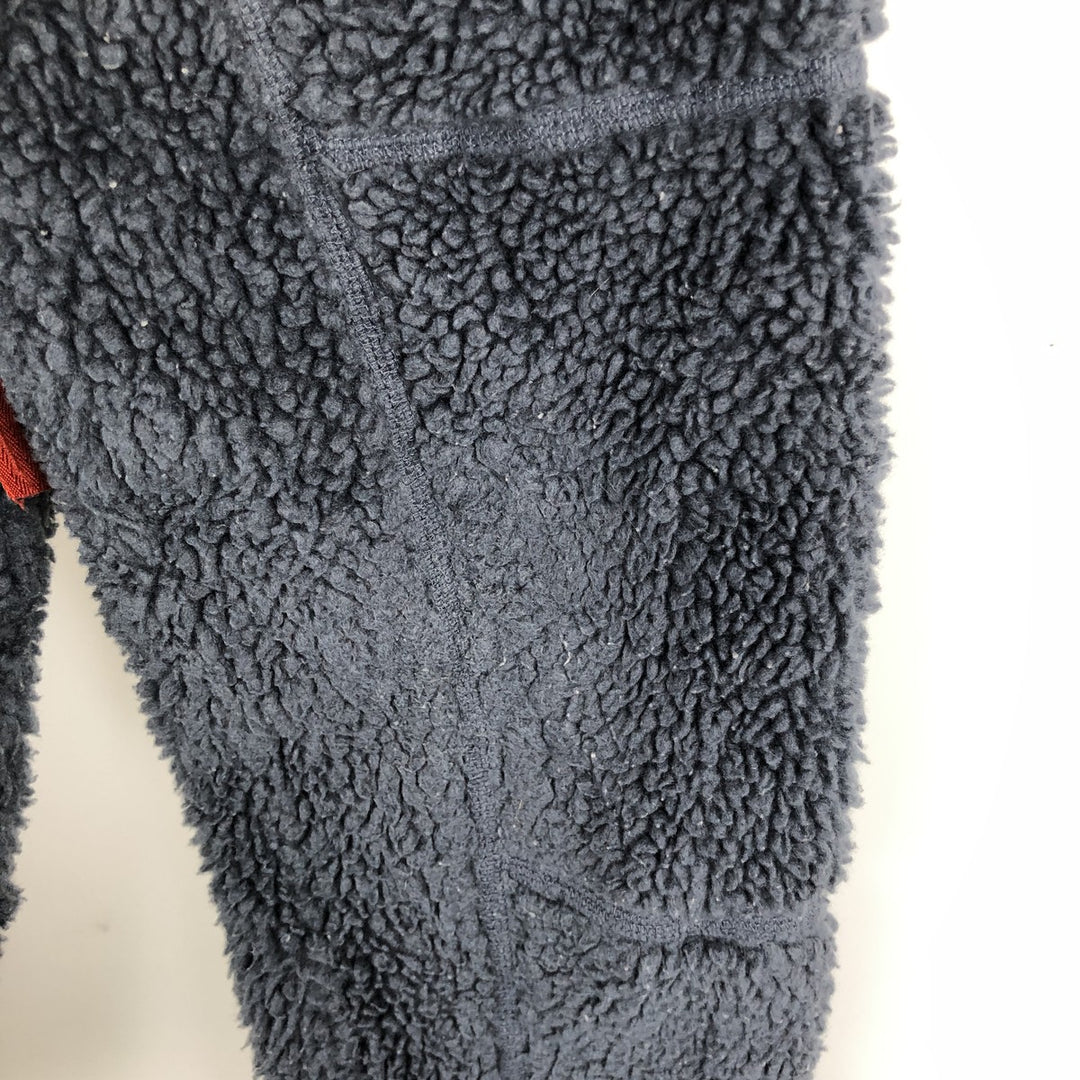 90s-00'S Vintage LL Bean Fleece Jacket, Men's Size L polyester navy blue type Vintage Second Hand