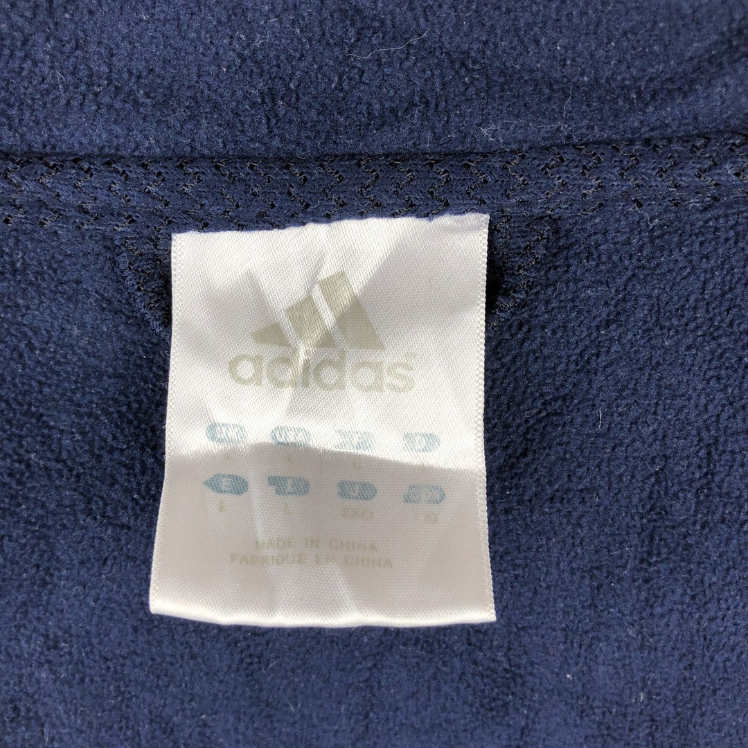 Adidas MLB New York Yankees Fleece Jacket, Men's Size L polyester navy blue type Vintage Second Hand