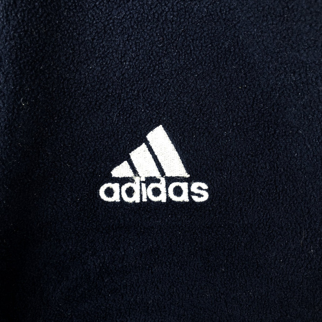 Adidas MLB New York Yankees Fleece Jacket, Men's Size L polyester navy blue type Vintage Second Hand
