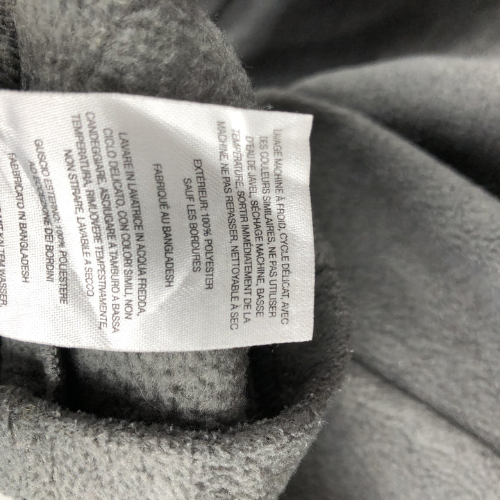Columbia Half Snap Fleece Pullover, Men's Medium polyester gray type Vintage Second Hand