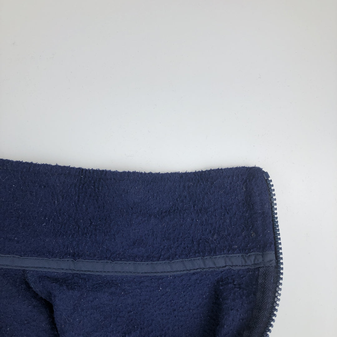 90s-00'S LLBean Half-Zip Fleece Pullover, Men's XXL unclear navy blue type Vintage Second Hand