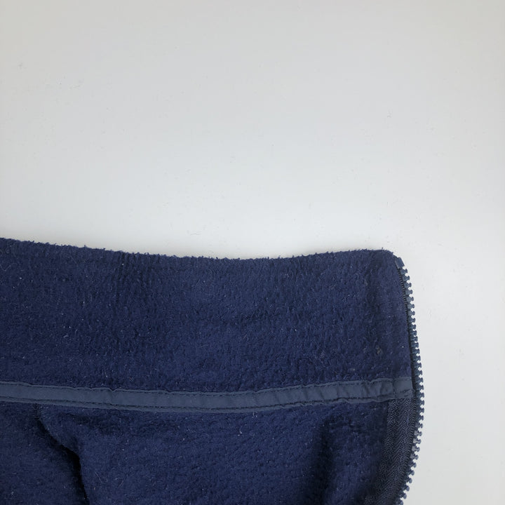 90s-00'S LLBean Half-Zip Fleece Pullover, Men's XXL unclear navy blue type Vintage Second Hand