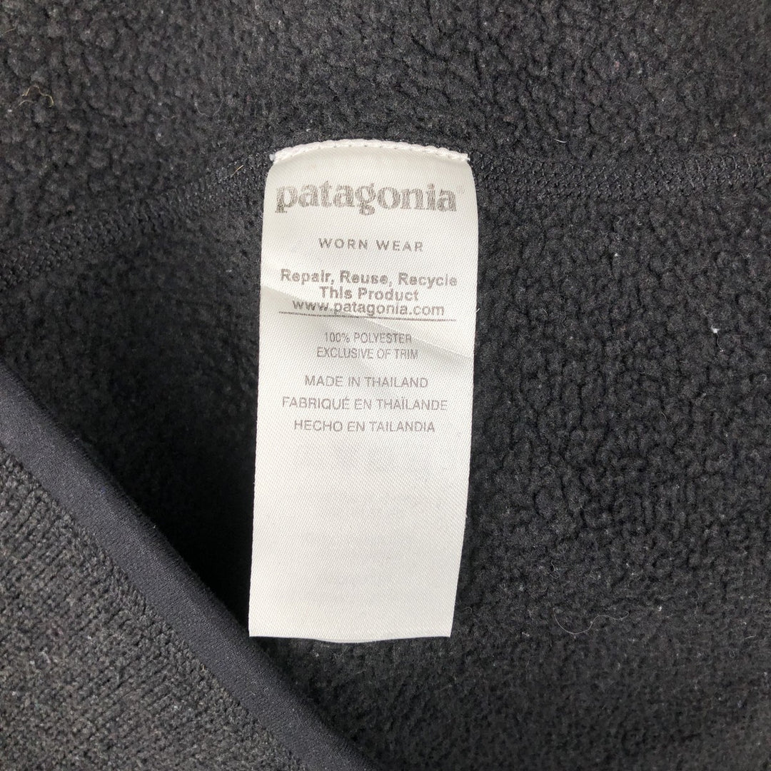 Patagonia Better Sweater 1 polyester black type Vintage Second Hand