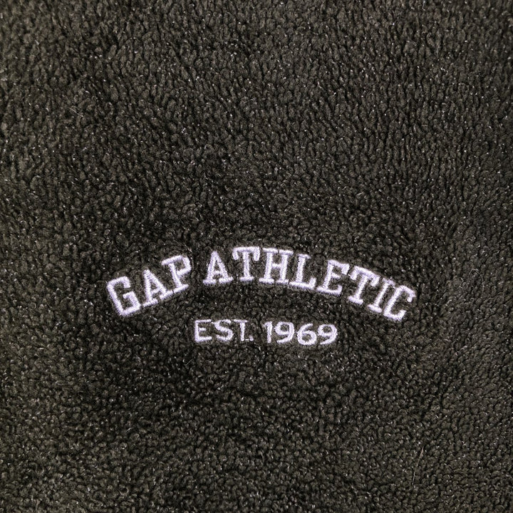 90'S GAP Vintage Half-Zip Fleece Pullover, Men's XL polyester Green type dark green Vintage Second Hand