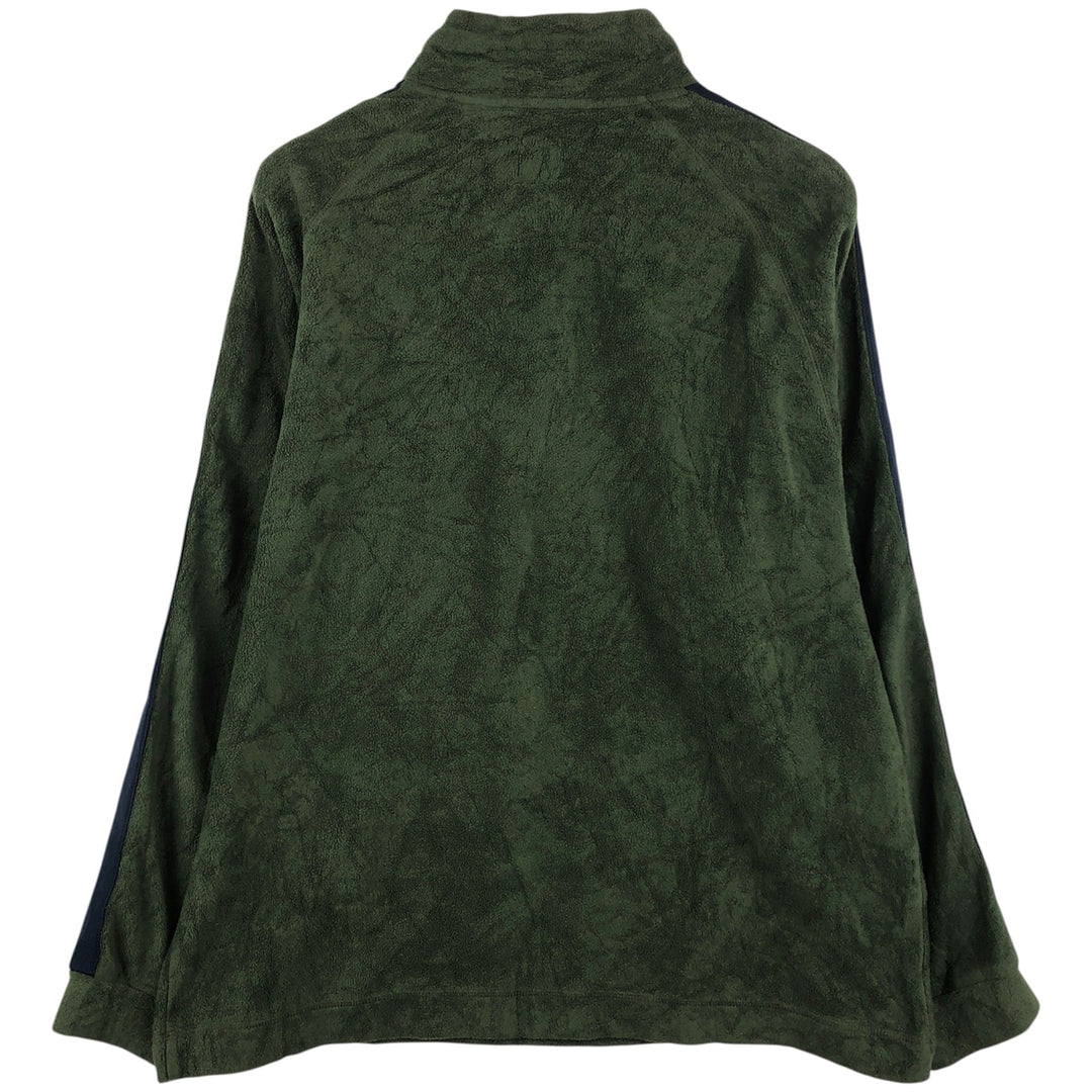 90'S GAP Vintage Half-Zip Fleece Pullover, Men's Size L polyester Green type dark green Vintage Second Hand