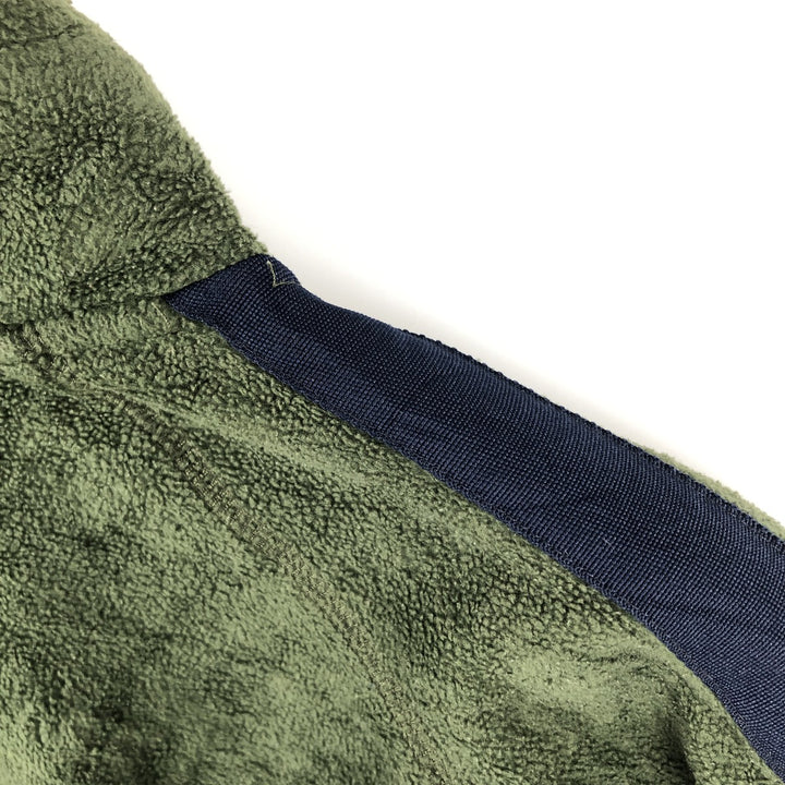 90'S GAP Vintage Half-Zip Fleece Pullover, Men's Size L polyester Green type dark green Vintage Second Hand