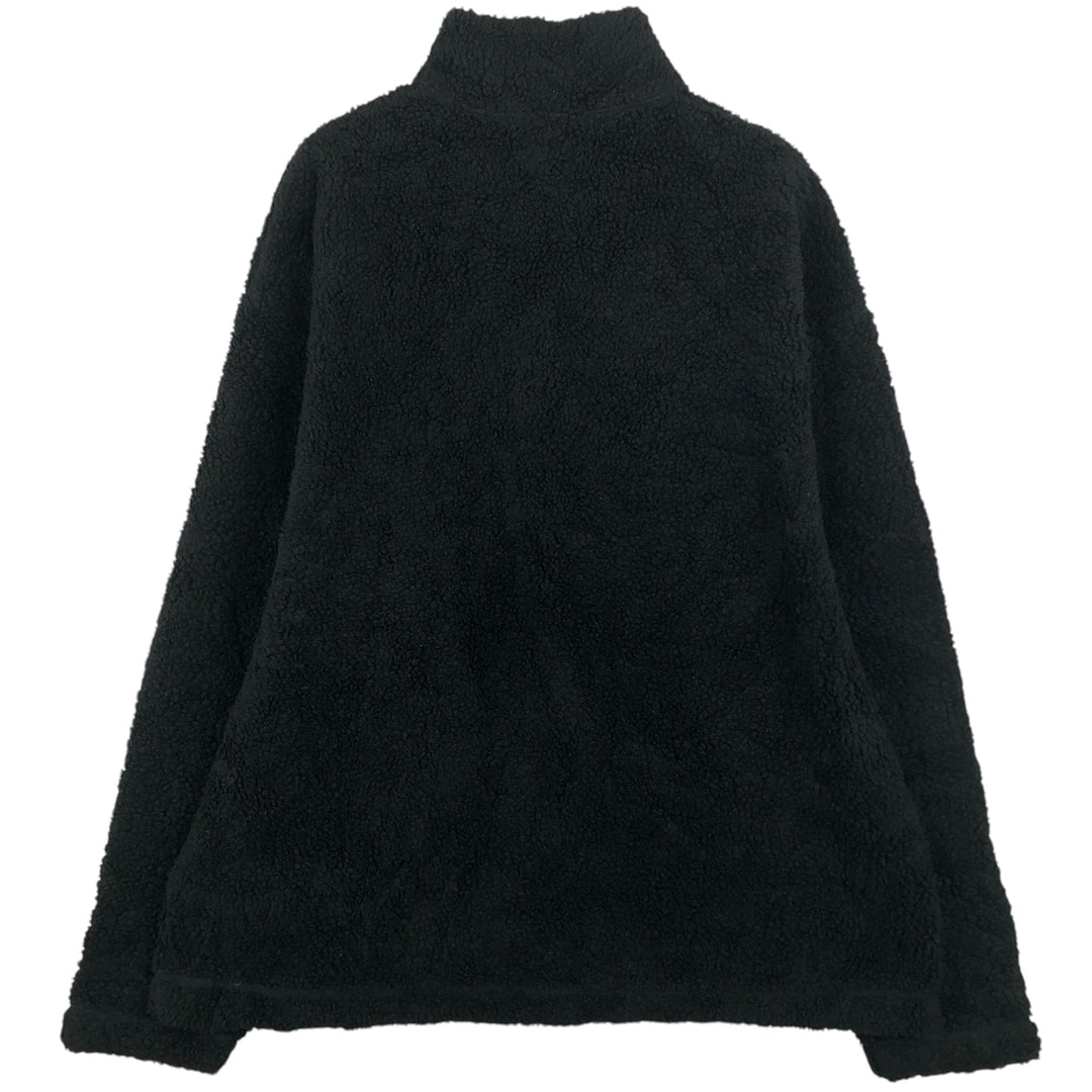 90'S GAP Vintage Half-Zip Fleece Pullover, Men's XL polyester black type Vintage Second Hand