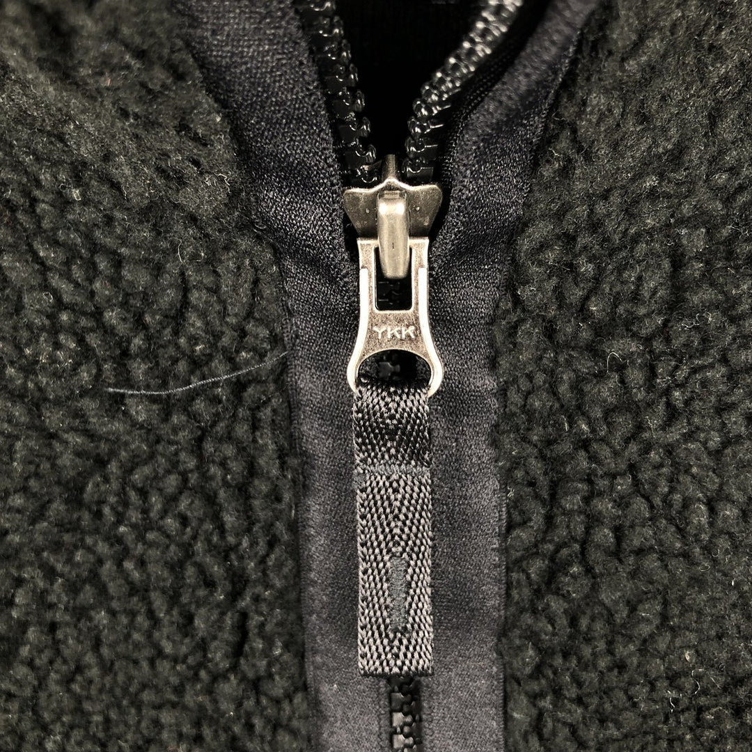 90'S GAP Vintage Half-Zip Fleece Pullover, Men's XL polyester black type Vintage Second Hand