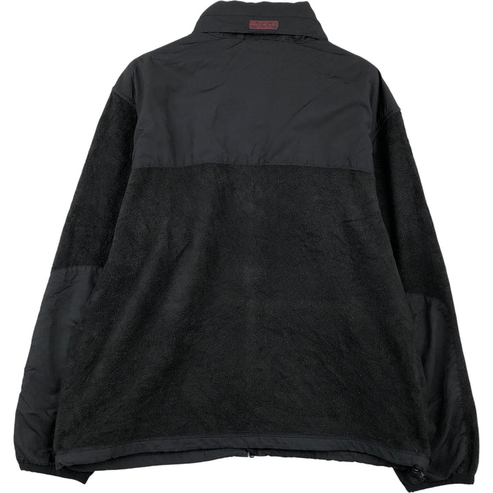 Ralph Lauren POLO by Ralph Lauren fleece jacket, men's size L polyester black type Vintage Second Hand
