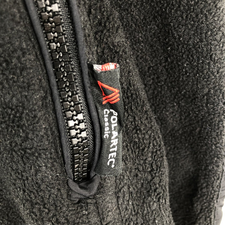 Ralph Lauren POLO by Ralph Lauren fleece jacket, men's size L polyester black type Vintage Second Hand