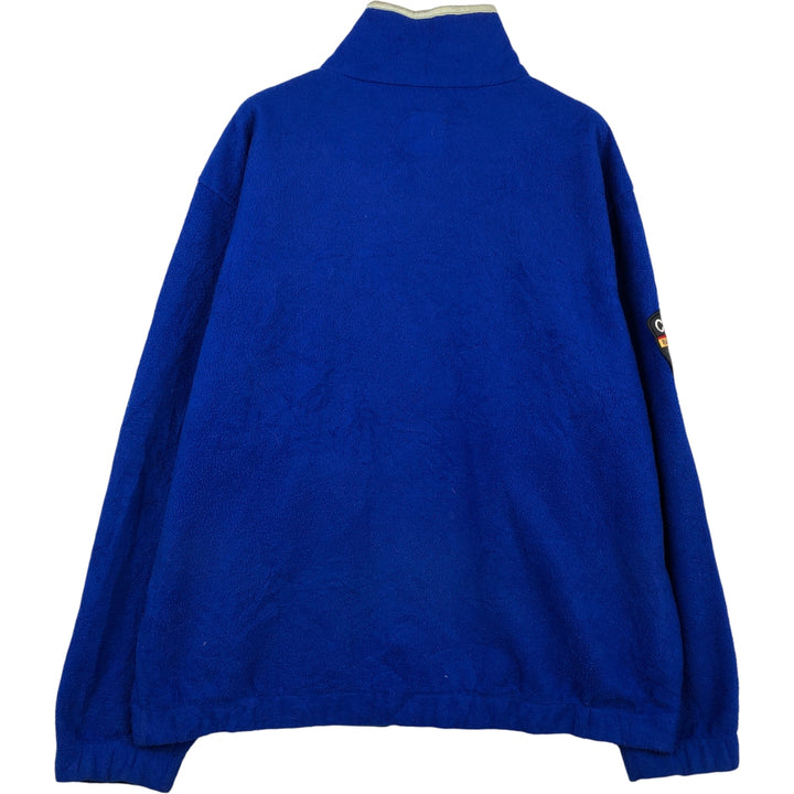 Ralph Lauren Chaps fleece jacket, made in Canada, size L. polyester blue type Vintage Second Hand