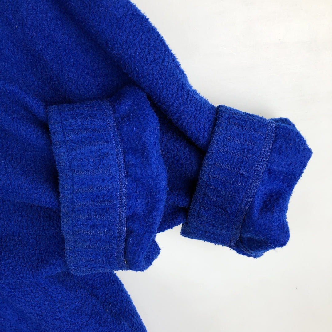 Ralph Lauren Chaps fleece jacket, made in Canada, size L. polyester blue type Vintage Second Hand