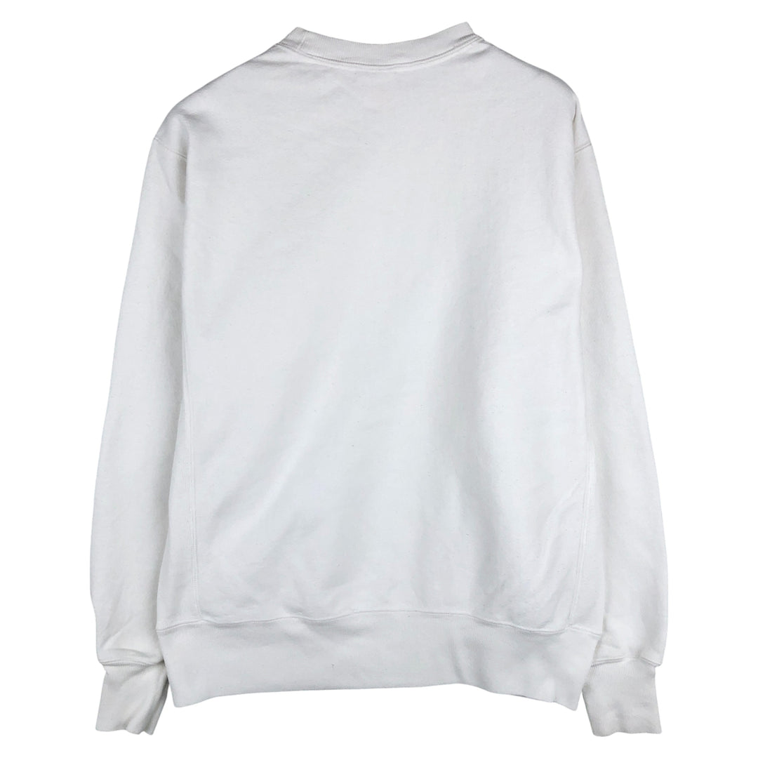 Champion REVERSE WEAVE Reverse Weave Logo Sweatshirt, Men's Size M cotton white type Vintage Second Hand