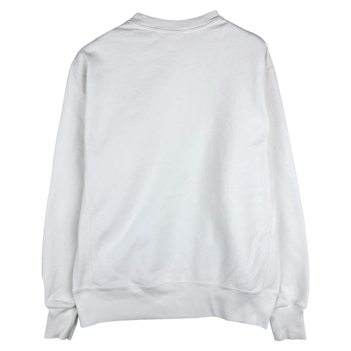 Champion REVERSE WEAVE Reverse Weave Logo Sweatshirt, Men's Size M cotton white type Vintage Second Hand