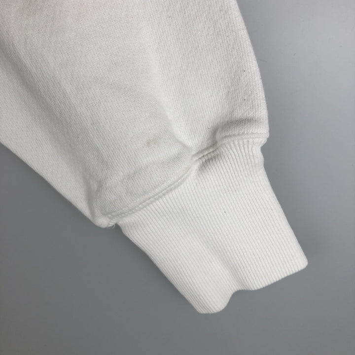 Champion REVERSE WEAVE Reverse Weave Logo Sweatshirt, Men's Size M cotton white type Vintage Second Hand