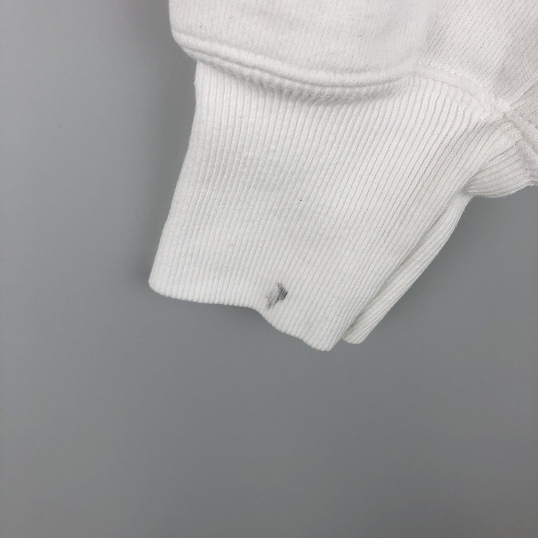 Champion REVERSE WEAVE Reverse Weave Logo Sweatshirt, Men's Size M cotton white type Vintage Second Hand