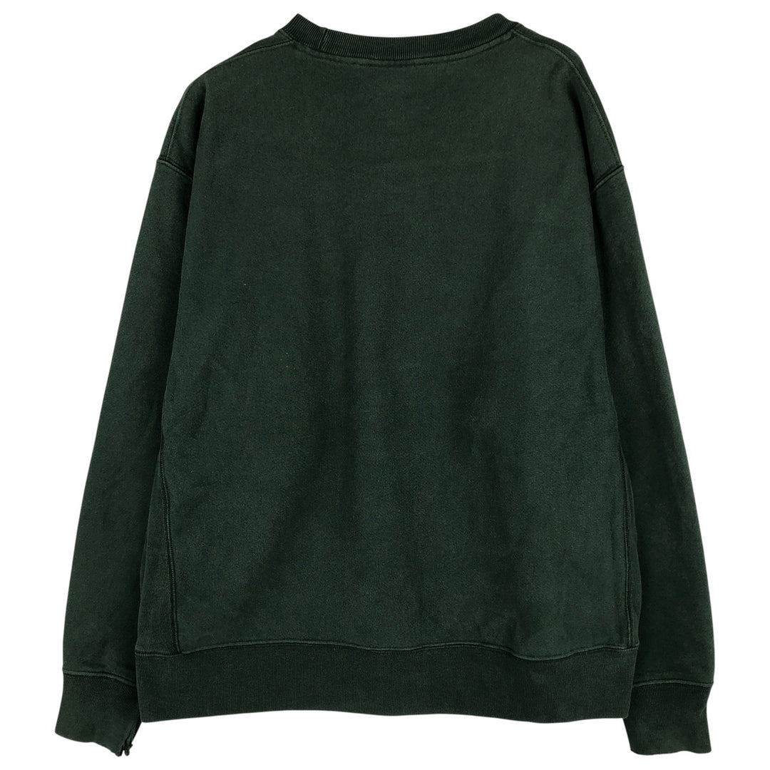 Champion Reverse Weave Reverse Weave Blank Sweatshirt, Men's Size XL cotton green type Vintage Second Hand