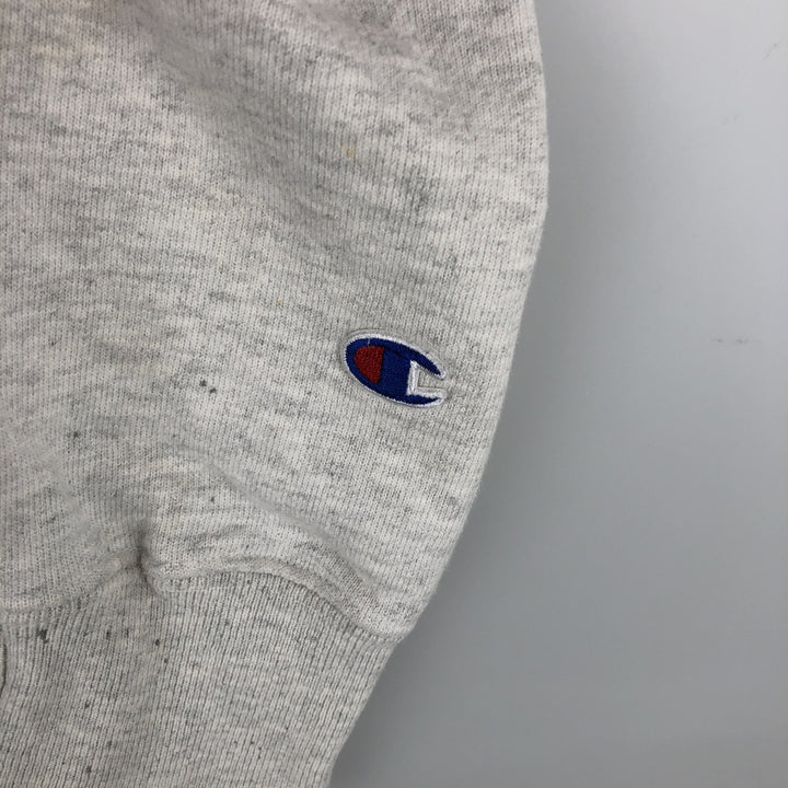 Champion REVERSE WEAVE Reverse Weave College Sweatshirt Trainer Men's L size cotton white type Vintage Second Hand