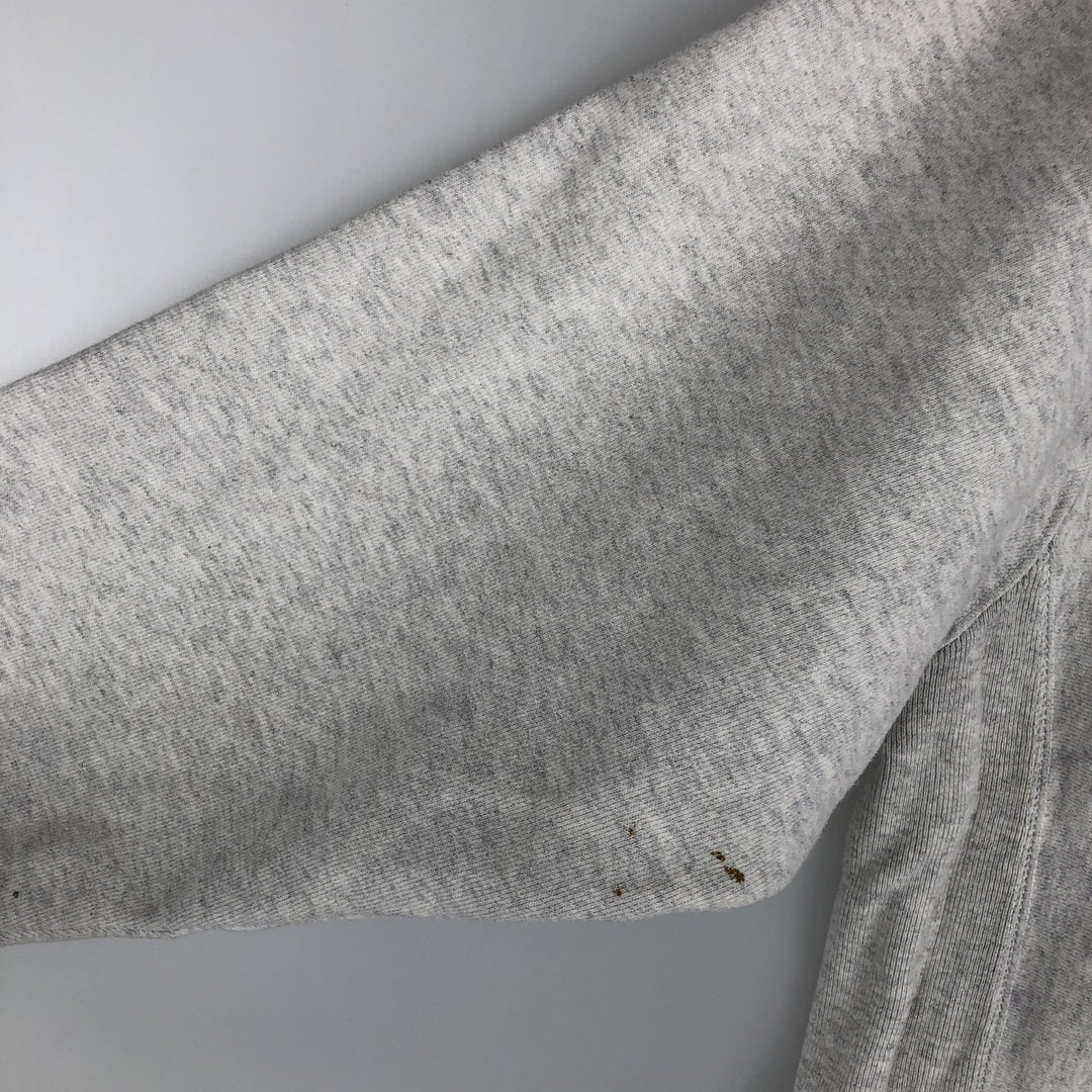 Champion REVERSE WEAVE Reverse Weave College Sweatshirt Trainer Men's L size cotton white type Vintage Second Hand