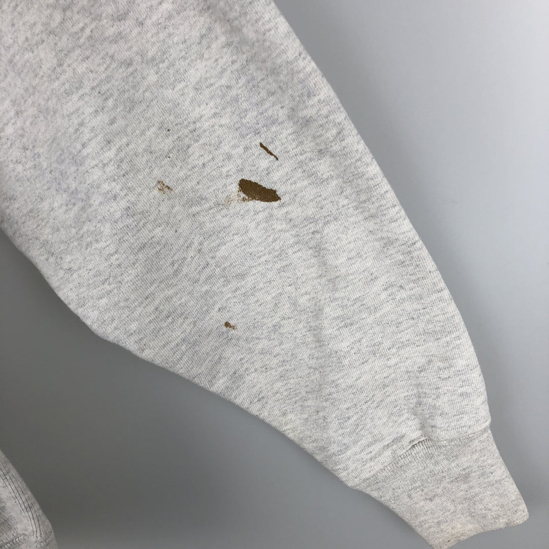 Champion REVERSE WEAVE Reverse Weave College Sweatshirt Trainer Men's L size cotton white type Vintage Second Hand