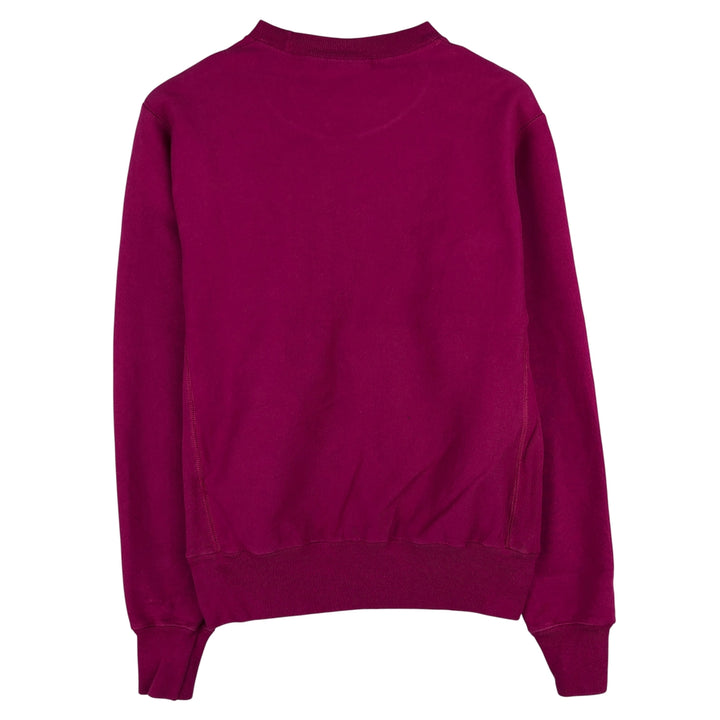 Champion Reverse Weave Logo Sweatshirt, Men's Size Small cotton Purple type red-purple Vintage Second Hand