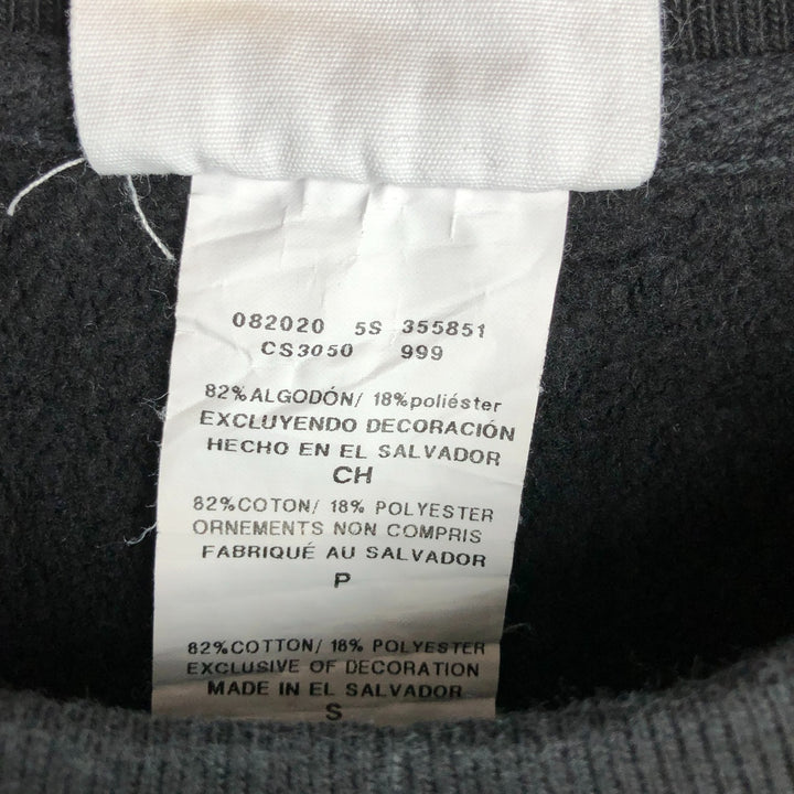 Champion REVERSE WEAVE Reverse Weave College Sweatshirt Trainer Men's S cotton black type Vintage Second Hand