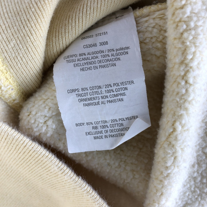 Champion Reverse Weave Reverse Weave Sweatshirt, Men's XL, No Weave, Solid Color cotton yellow type Vintage Second Hand