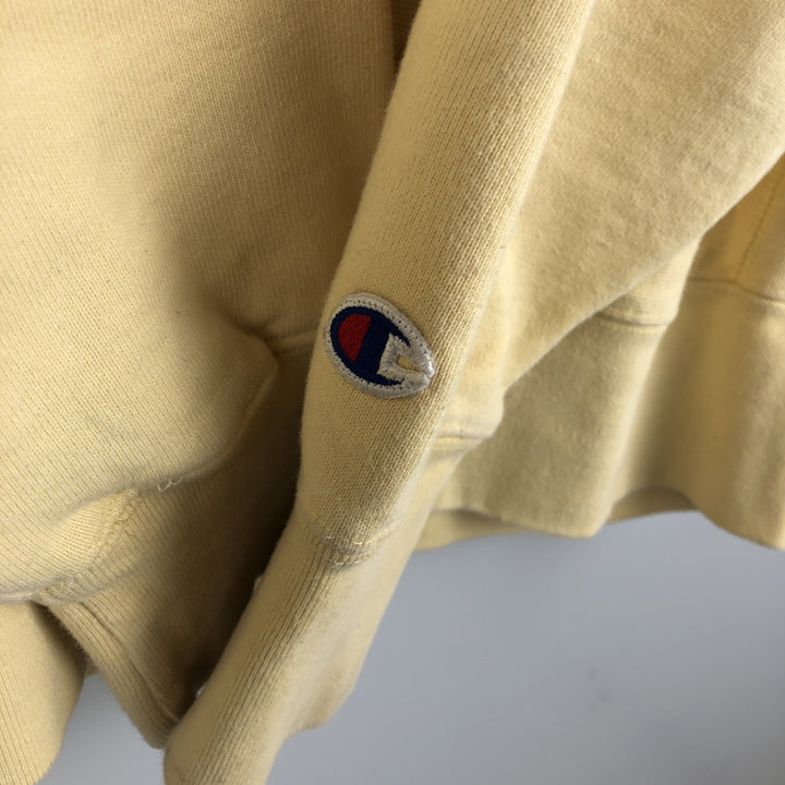 Champion Reverse Weave Reverse Weave Sweatshirt, Men's XL, No Weave, Solid Color cotton yellow type Vintage Second Hand
