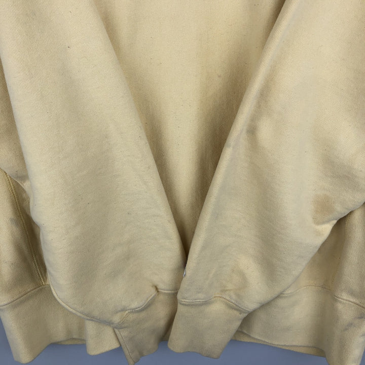 Champion Reverse Weave Reverse Weave Sweatshirt, Men's XL, No Weave, Solid Color cotton yellow type Vintage Second Hand