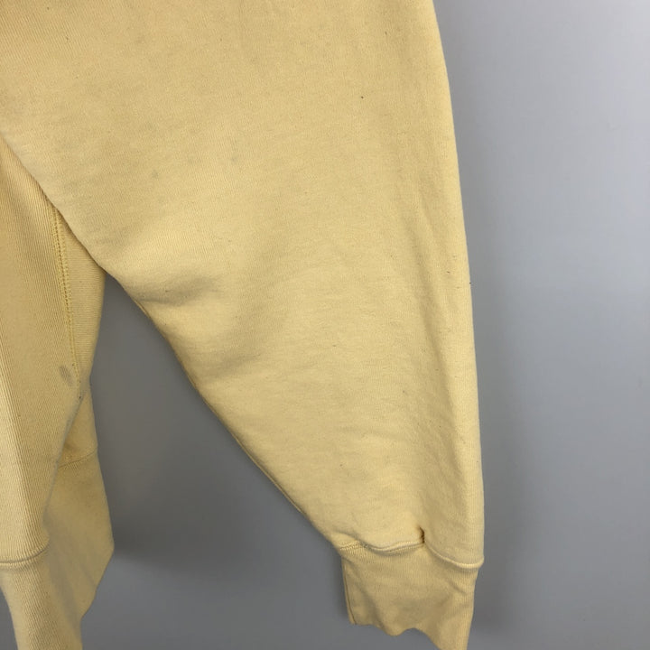 Champion Reverse Weave Reverse Weave Sweatshirt, Men's XL, No Weave, Solid Color cotton yellow type Vintage Second Hand
