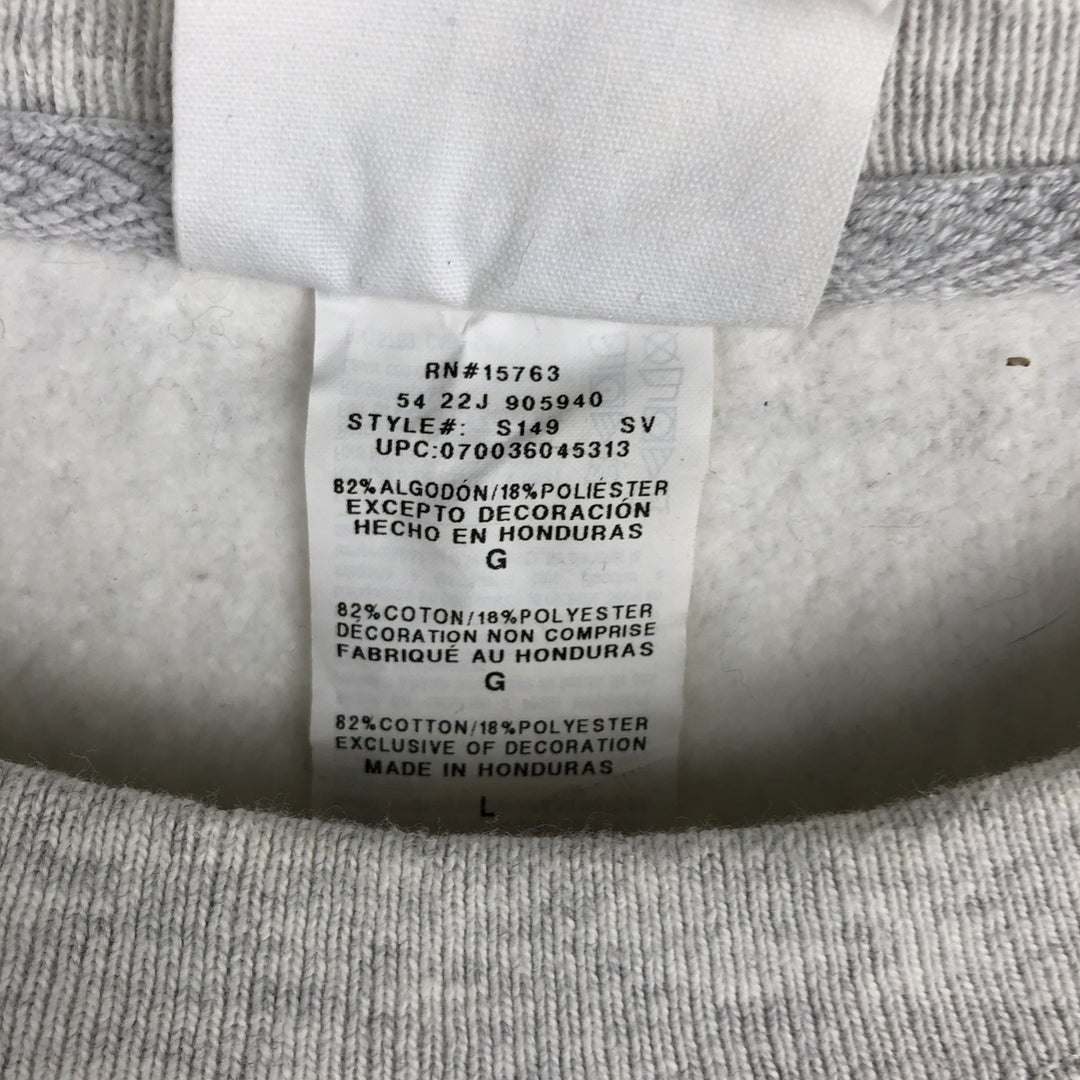 Champion Reverse Weave Advertising Sweatshirt, Men's Size L cotton white type Vintage Second Hand