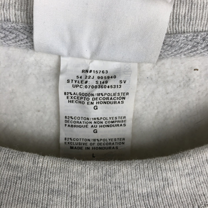 Champion Reverse Weave Advertising Sweatshirt, Men's Size L cotton white type Vintage Second Hand