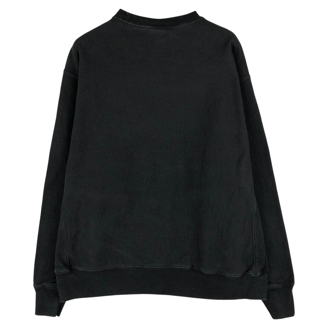 Champion Reverse Weave PHIL LONG Advertising Sweatshirt, Men's XL cotton black type Vintage Second Hand
