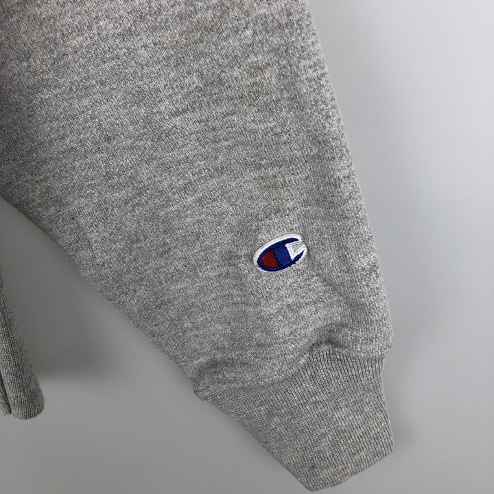 Champion Reverse Weave Logo Sweatshirt, Men's Size Small unclear gray type Vintage Second Hand