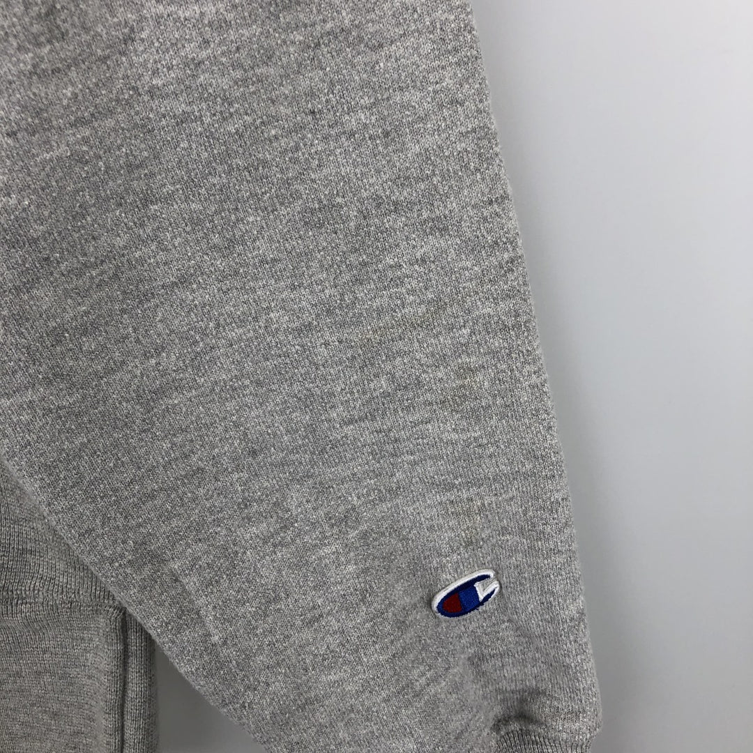 Champion Reverse Weave Logo Sweatshirt, Men's Size Small unclear gray type Vintage Second Hand