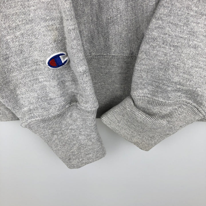 Champion Reverse Weave Logo Sweatshirt, Men's Size Small unclear gray type Vintage Second Hand